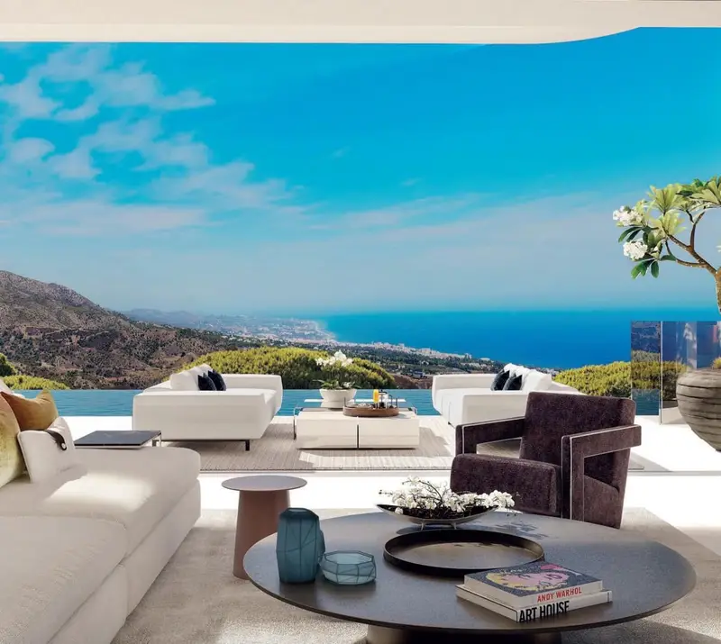 Villa de Lujo en Benahavis con Vistas al Mar