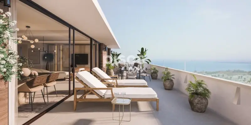 Atico de Lujo en Venta El Higueron 2 Dormitorios Jacuzzi Vistas Panoramicas