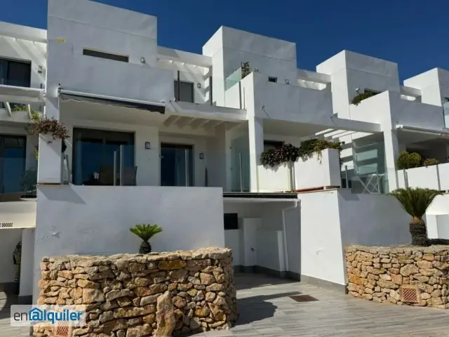 Alquiler Adosado Benissa Piscina Vistas Mar 3 Dormitorios