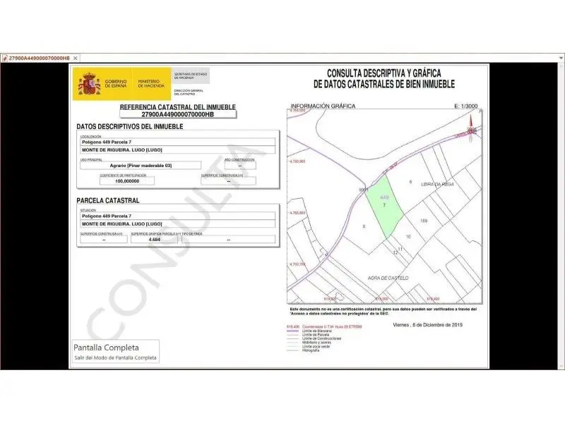 Venta Finca Lujosa en O Sagramon -  Ideal inversion turistica o gasolinera