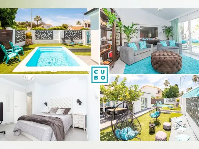 Casa Villa 3 Dormitorios Malaga Alquiler Cerca Playas Golf