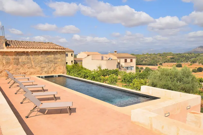 Casa 6 Dormitorios Mallorca Piscina Privada Familia Grupo Grande