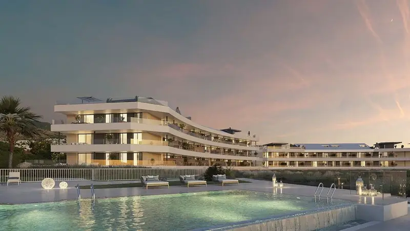 Apartamentos en Benalmádena Costa con Vistas al Mar