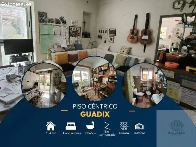 Piso Centrico Guadix 160m2 Trastero Mirador