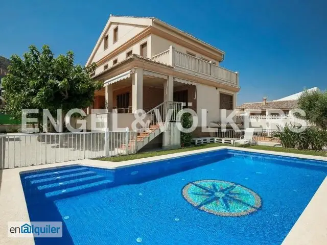 Alquiler casa amueblada piscina El dossel