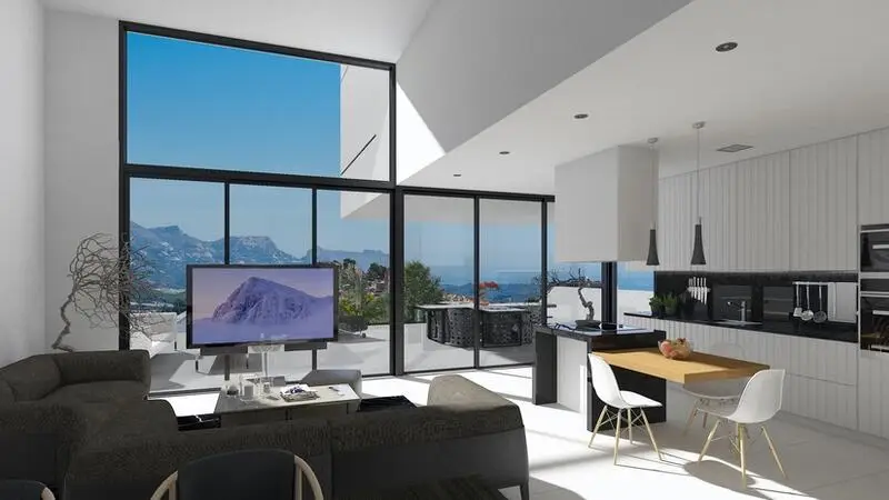Villa en Venta Polop Alicante Impresionantes Vistas Gran Sotano