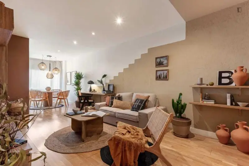 Apartamento de 1 Dormitorio cerca de Casa de Vacas