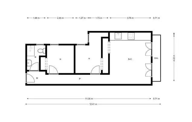 Apartamento 2 dormitorios Madrid Goya Amueblado Wifi Incluido