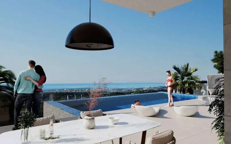 Villa de Lujo en Finestrat con Vistas al Mar