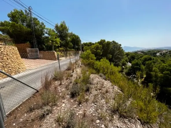 Terreno en Venta Altea con Vistas al Mar
