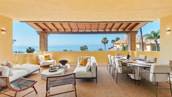 Atico 4 Dormitorios Marbella Vistas al Mar Playa Trocadero