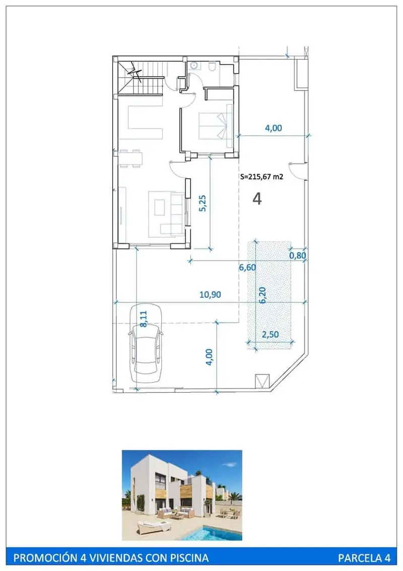 Villas Modernas en Benijófar con Piscina Privada
