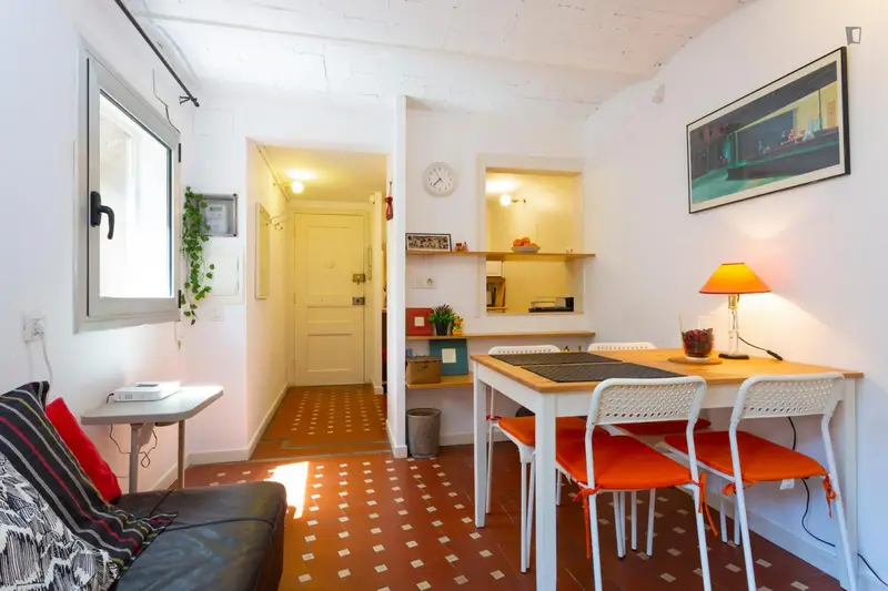 Un piso de 1 habitación