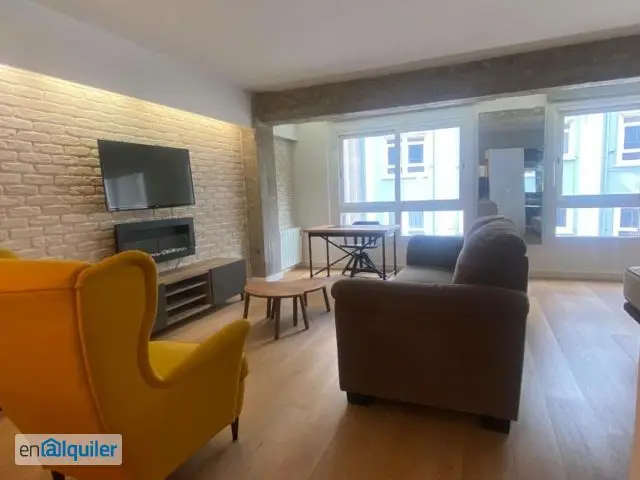 Loft Reformado Amueblado Centro A Coruña