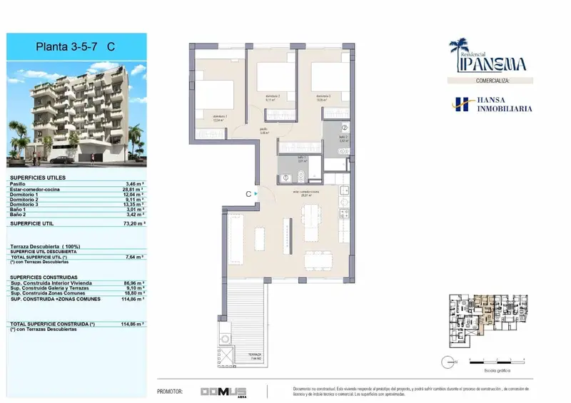 Piso en venta en El Campello, Alicante