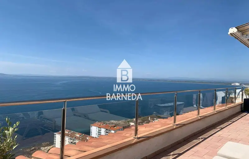 Apartamento en Roses con vistas al mar y parking