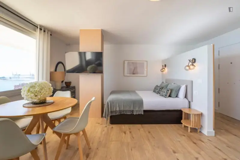Estudio con Vistas al Mar - Ideal Parejas y Teletrabajo