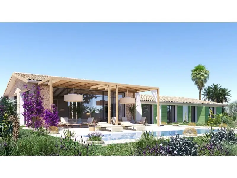Finca de Lujo en Llucmajor Mallorca 6 Dormitorios Nueva Construccion