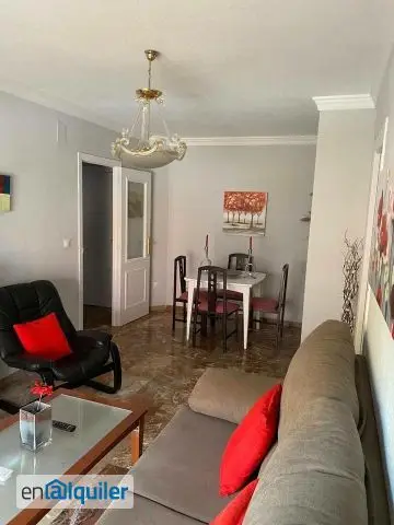 Piso en Alquiler Granada 78m2 2 habitaciones terraza amueblado