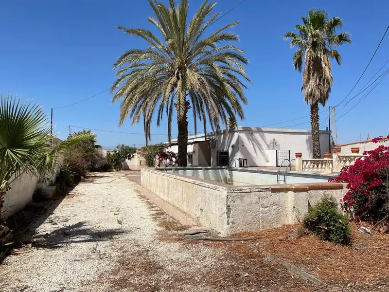 Finca Rural en Tabernas Almeria 148m2 4 Dorm 2 Baños Piscina