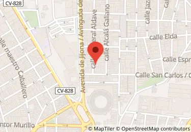 Vivienda en venta calle General Aldave Alicante