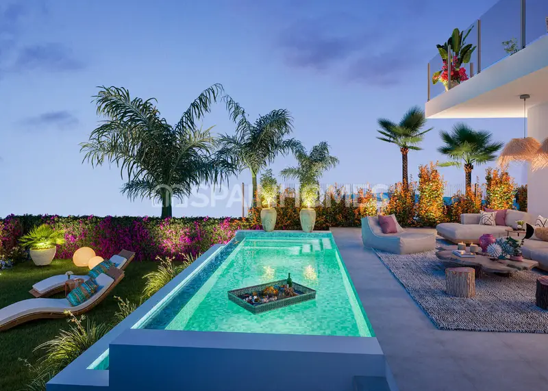 Casas Ecologicas de Lujo en Mijas con Vistas al Mar y Golf