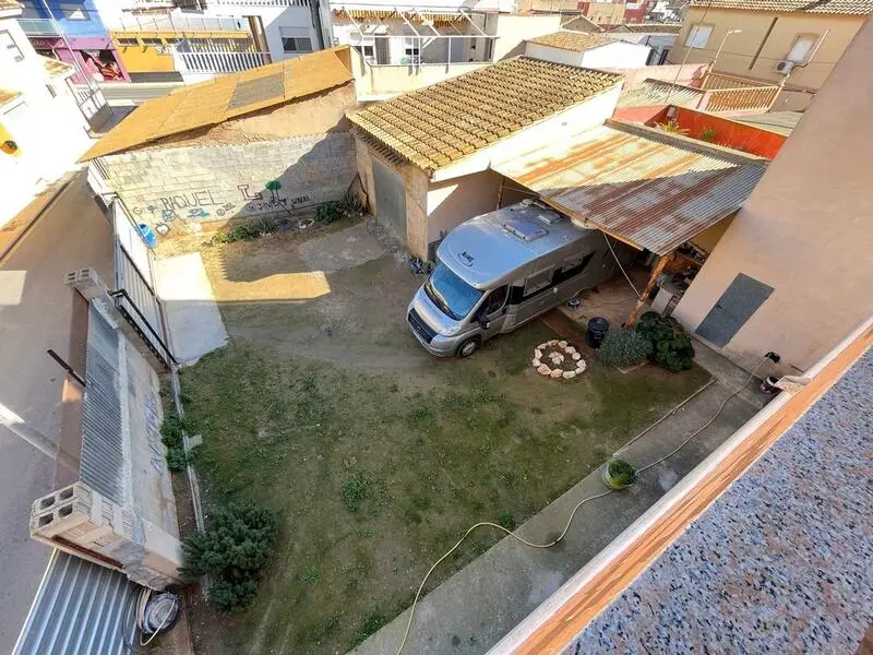 Solar Edificable con Cochera y Taller en La Union Murcia