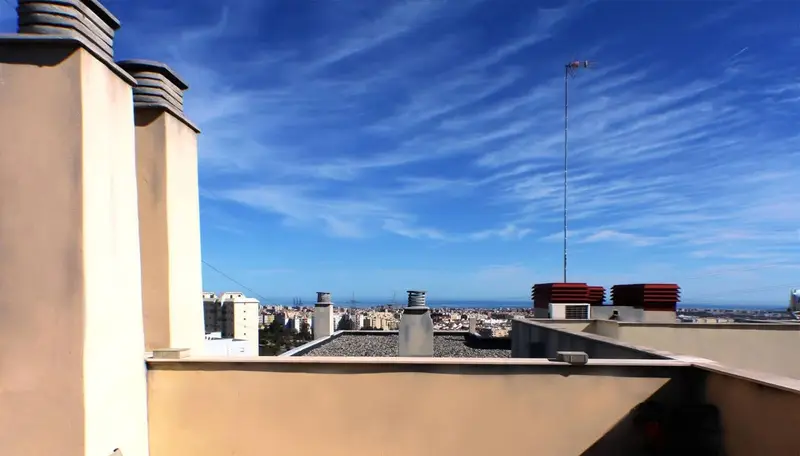 Atico en Malaga ciudad con terraza y garaje