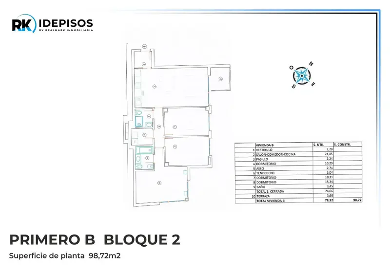 Venta Piso 3 Habitaciones Liencres  Ref 4035