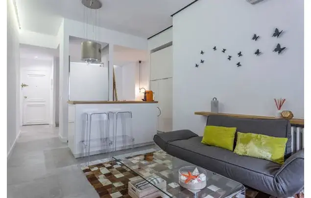 Estudio 45m2 Madrid Jardin Terraza Parejas