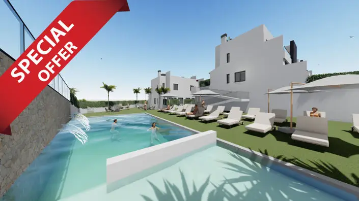 Adosados en Venta Cox Alicante 2 y 3 Dormitorios Piscina
