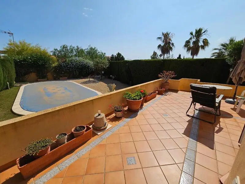 Villa en Playa Honda Murcia 3 Dormitorios Piscina Privada