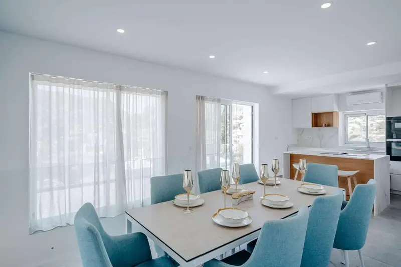 Chalet en Calpe con Vistas al Mar Piscina y Licencia Turistica