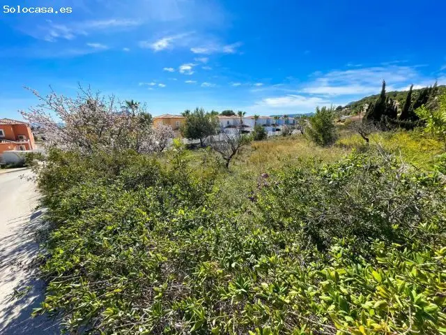 Parcela en Venta Calpe 1186m2 Vivienda Unifamiliar