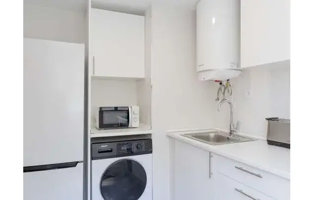 Habitacion 74m2 Madrid - Piso Amueblado Cocina Lavadora Balcon