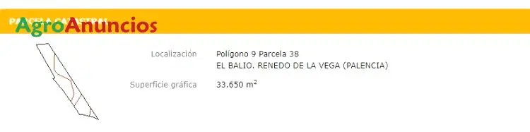 Venta  de Terreno de regadío en Palencia