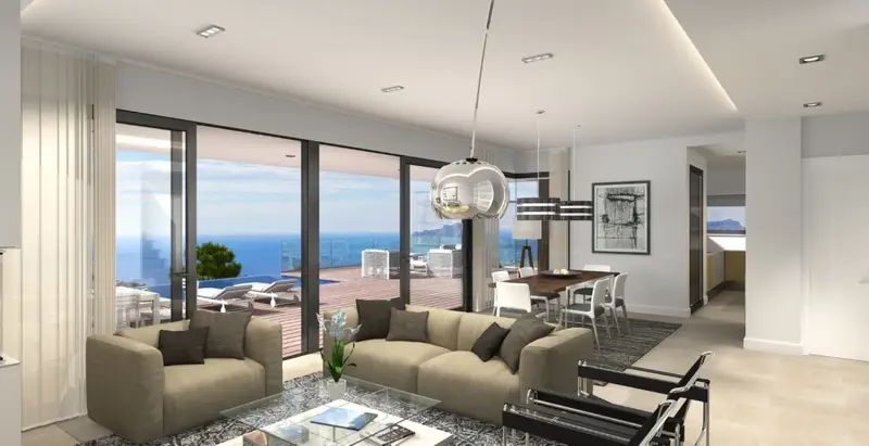 Villa Lujo 3 Dormitorios Jazmines Benitachell Vistas Mar