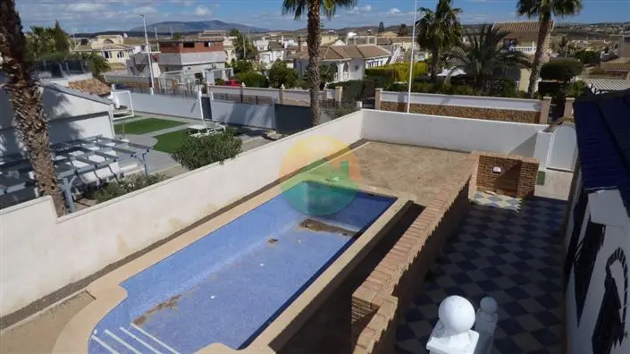 Villa 3 Dormitorios Camposol Piscina Privada Garaje Grande