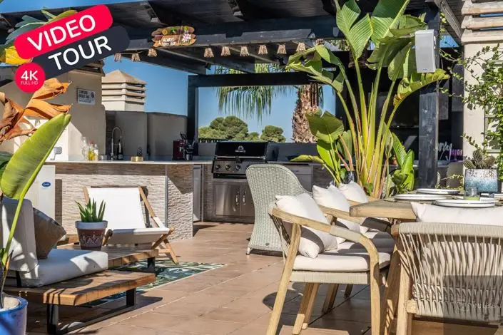 Apartamento 2 Dormitorios Mar Menor con Jard&#x2ed;n en Azotea