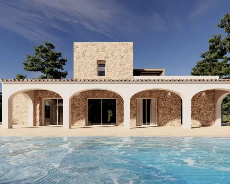 Casa de Campo en Benissa 3 Dormitorios Piscina Privada