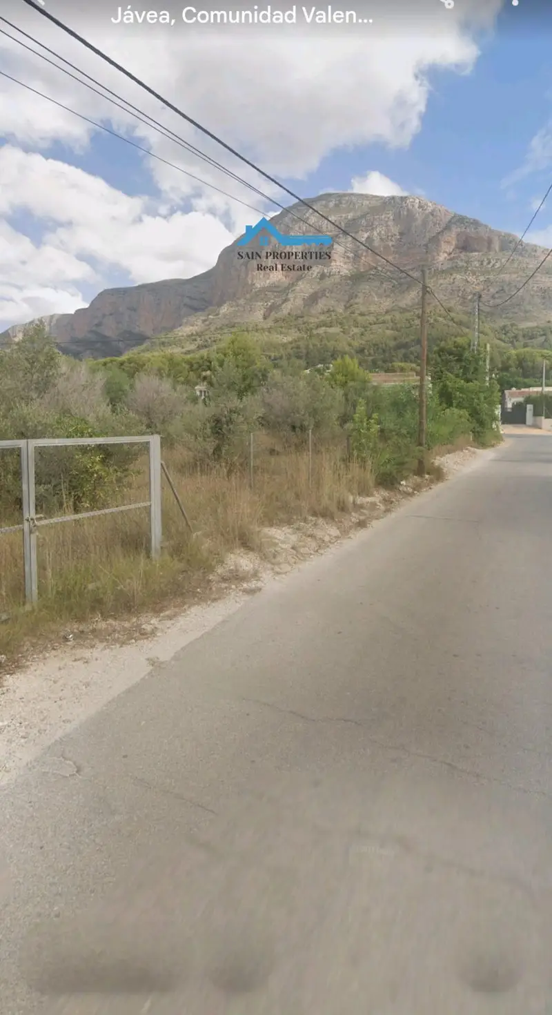 Venta Terreno Urbanizable Jávea Montgó