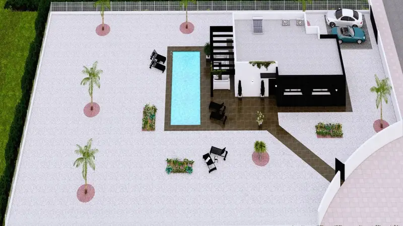 Chalet en Vera Ciudad: Villa Moderna con Piscina Privada