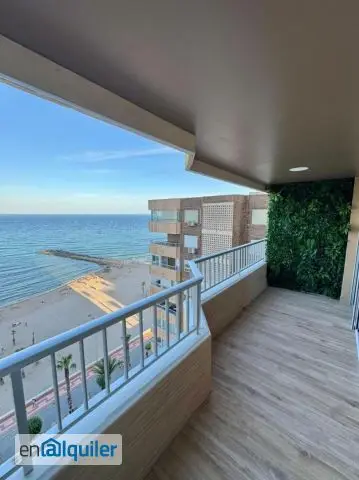 Alquiler Piso Terraza Campello Playa Vistas al Mar Reformado