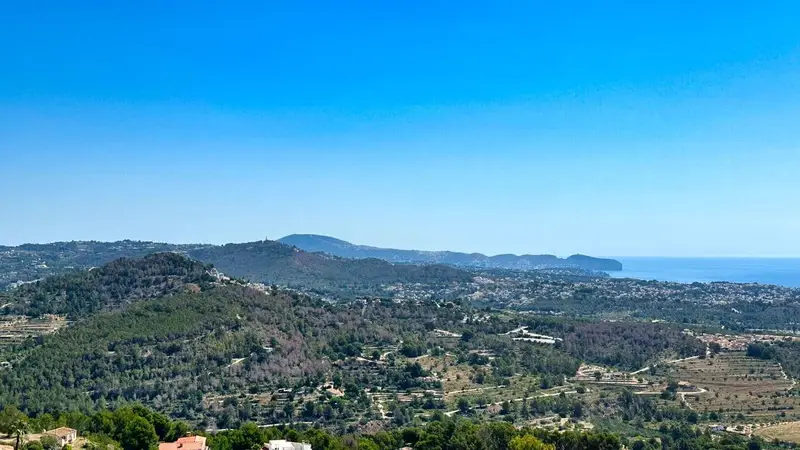 Bungalow con Vistas Panorámicas al Mar en Calpe
