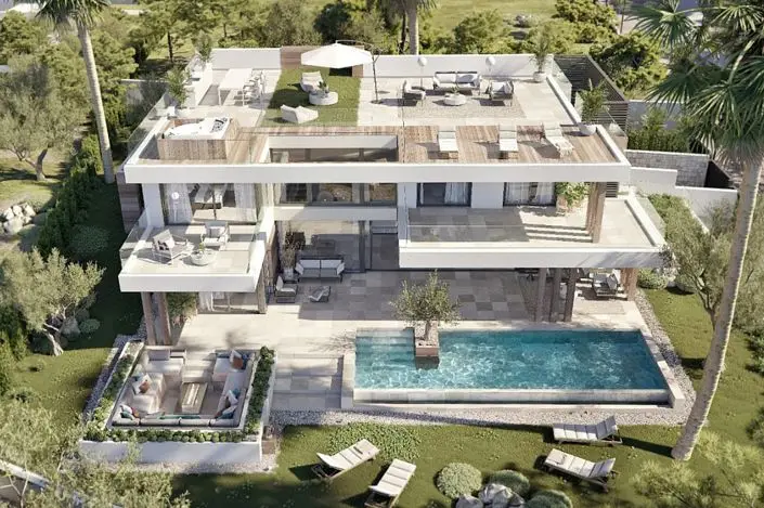 Villa de Lujo en Sotogrande 4 Dormitorios Piscina Privada