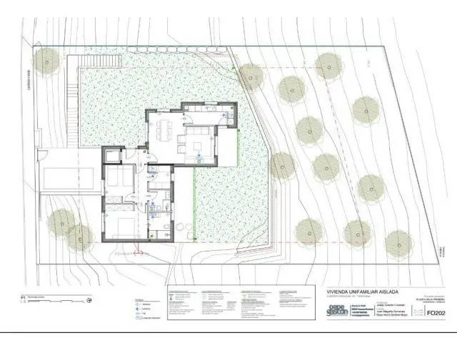 Parcela en Les Fonts Terrassa 689m2 con Proyecto y Licencia