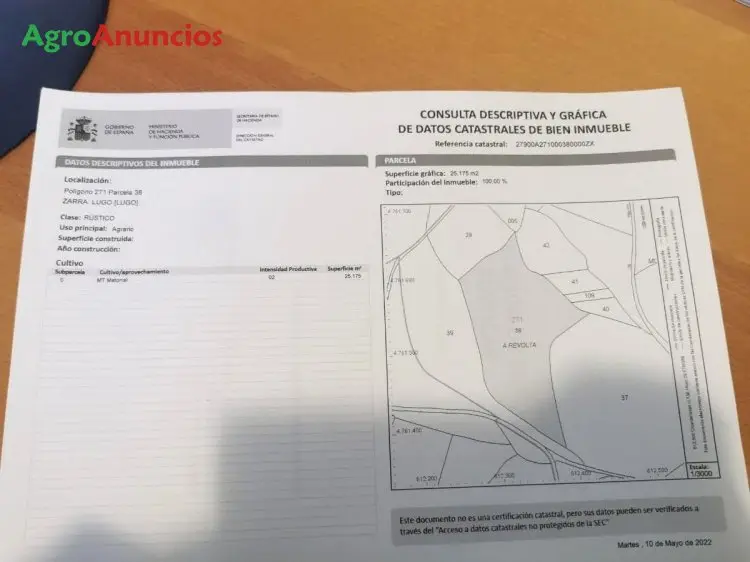 Venta  de Terreno forestal en Lugo