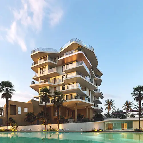 Apartamentos en Villajoyosa con Vistas al Mar
