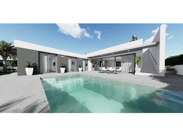 Villas en San Juan de los Terreros Almeria: 2 y 3 Dormitorios, Piscina Privada