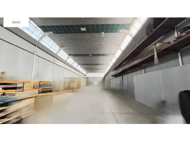 Nave Industrial 1150m2 Oficinas Equipadas Almacén Estanterías
